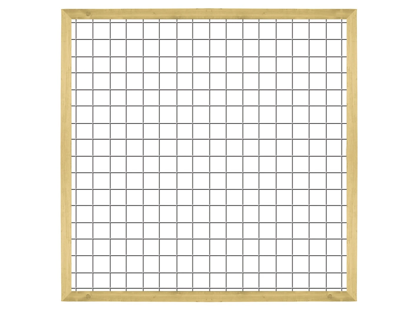 CarpGarant Draadscherm in kader 180 x 180 cm - Afbeelding 1